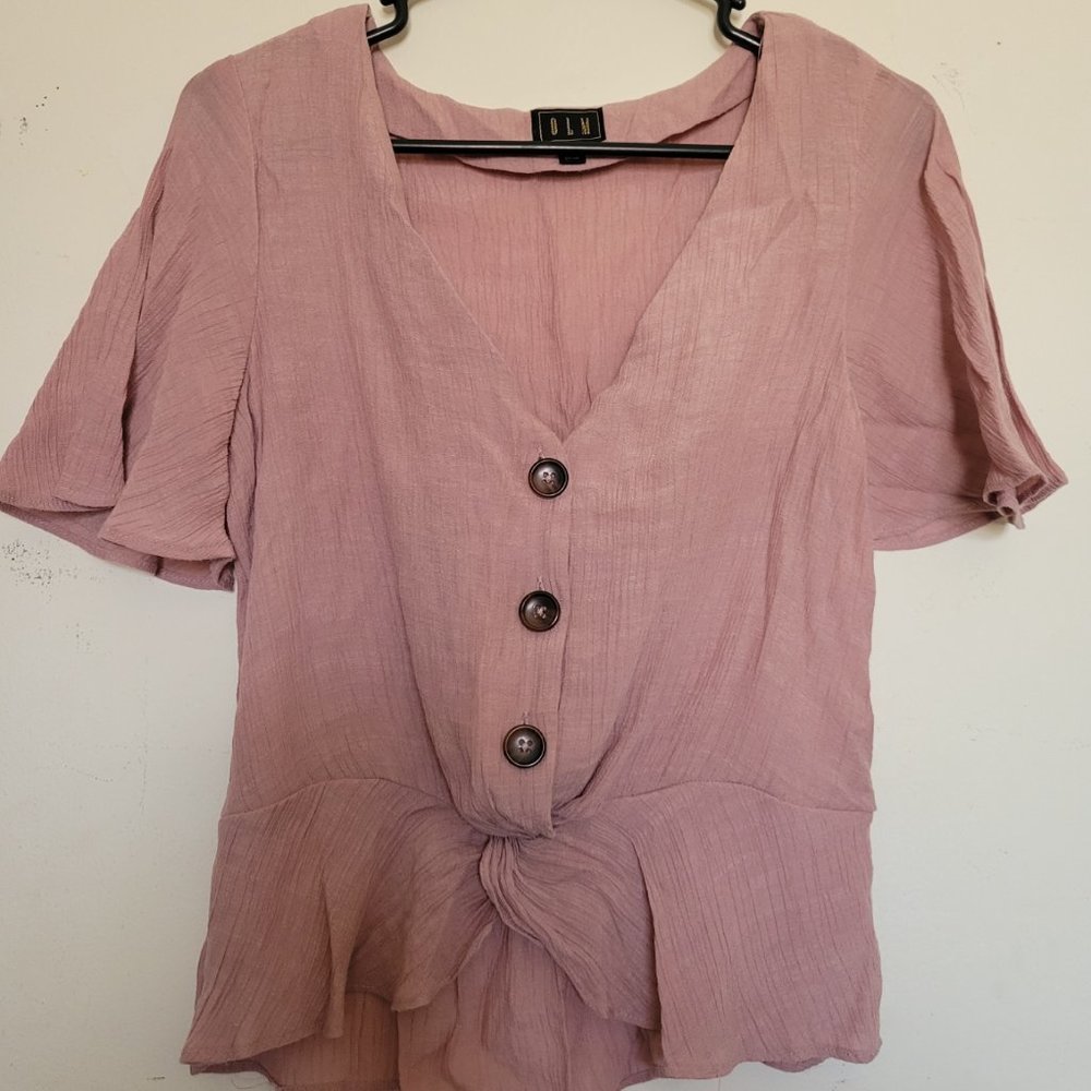 Pale Rose Top Size Large